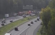 Multi-vehicle crash delays traffic on Dauphin County highway