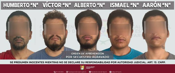 CAPTURADO Y ENCARCELADOS POR EL DELITO DE SECUESTRO AGRAVADO