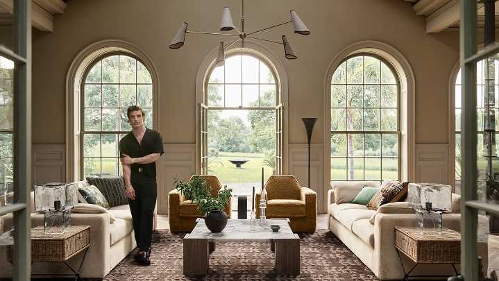 Jeremiah Brent for Crate & Barrel: 2025 furniture and decor collection
