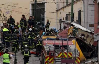 Un funicular se descarrila en Lisboa, Portugal; hay 15 muertos y varios heridos