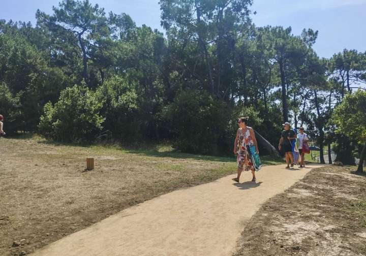 Podemos pregunta en Bruselas si la obra del Monte Arna en Somo cumple la normativa
