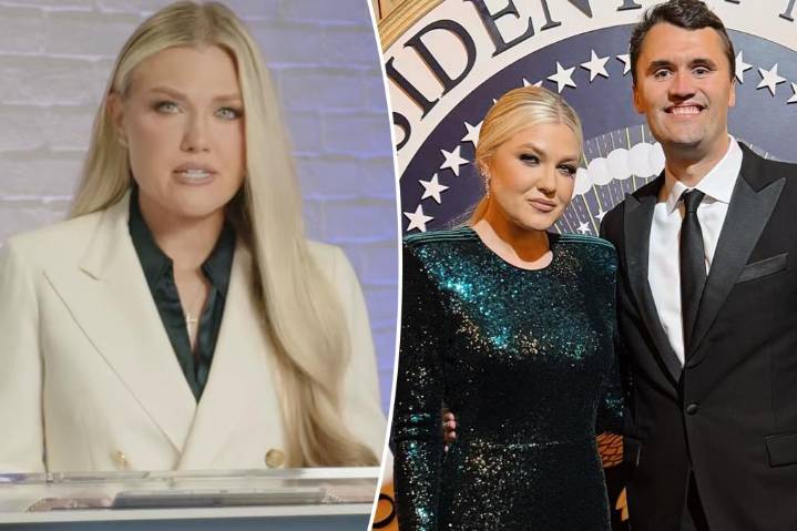 Charlie Kirk's wife, Erika, breaks her silence on husband's death after fatal shooting