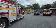 Firefighters extinguish fire at Motel 8 in Columbia County