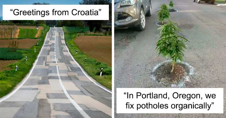 People Share The Worst Roads In Their Countries After Brit ‘Complains’ About A Potholed Street And Here Are 40 Of The Scariest Ones