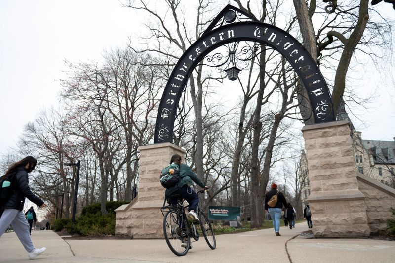 Northwestern University president steps down after Trump funding cuts