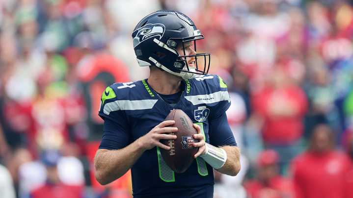 Where was the play-action in Seattle Seahawks' opener?