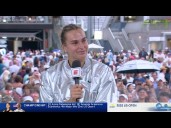 'I feel like the happiest person on earth' - Aryna Sabalenka after back