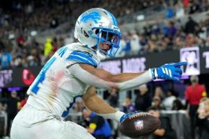 Gibbs, Montgomery doubles as Lions rampage over Ravens