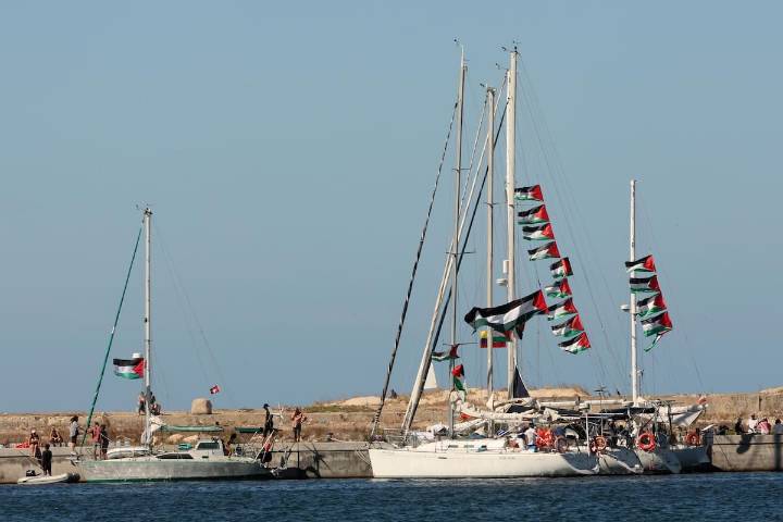 Israel se estaría preparando para interceptar una flotilla humanitaria rumbo a Gaza