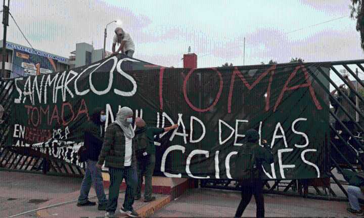 Segundo día de la toma del campus de la UNMSM, ¿qué reclaman los estudiantes? [VIDEO]