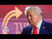 WATCH: Trump delivers remarks at Charlie Kirk's memorial service in Arizona