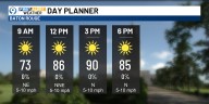 Less humid, but more heat continues; watching two tropical systems