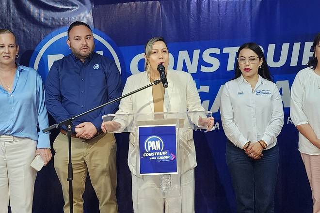 Un acto político y no un ejercicio de rendición de cuentas: PAN critica visita de Sheinbaum 