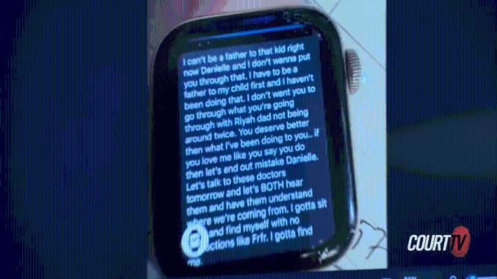 Isabelle Texted Victim: I Can’t Be a Dad, I Need to Father My Own Child