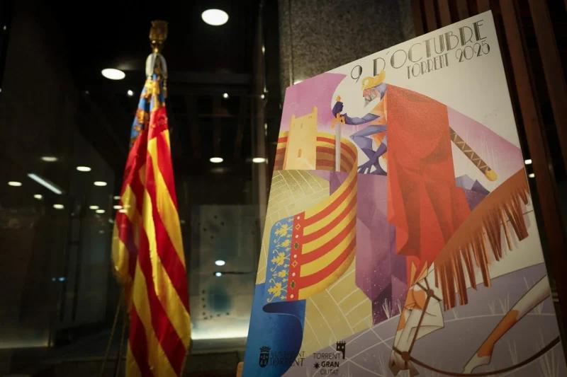 Torrent presenta su diseño gráfico para la conmemoración del ‘9 d’Octubre’