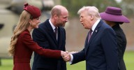 Trump Greeted by Prince William and Kate Middleton at Windsor Amid Protests