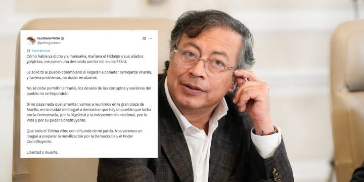 Trino de Petro en el que anunció “libertad o muerte” tras una denuncia en su contra generó fuertes críticas: “Debería responder ante la justicia”