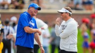 See photos of Kansas vs Missouri football in the Border War rivalry game
