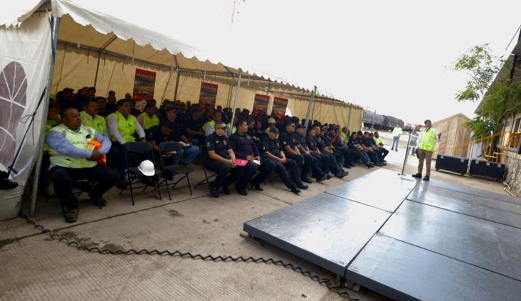 Protección Civil se capacita en seguridad ferroviaria