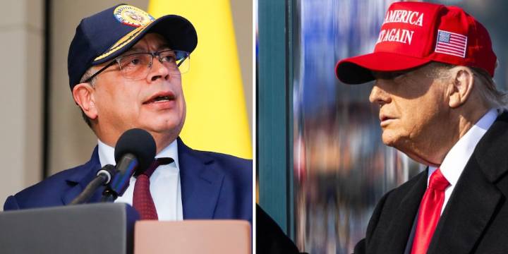“A mí no me amenace, aquí lo espero si quiere”: como ‘gallo de pelea’, el presidente Petro confrontó a Donald Trump