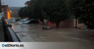 La lluvia desborda María y Cuarte de Huerva, con calles anegadas, coches arrastrados y un pabellón evacuado