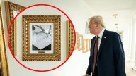 Trump reemplaza retrato de Joe Biden en galería presidencial