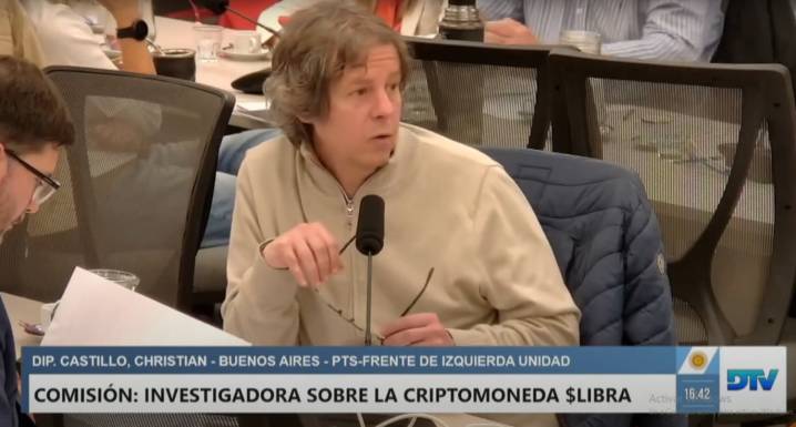 Castillo sobre $LIBRA: “La Oficina Anticorrupción deniega el acceso a la información pública que solicitamos"