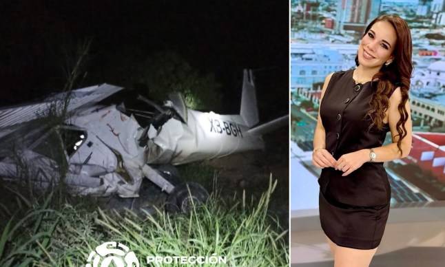 Mexican news presenter killed in plane crash during her first flying lesson