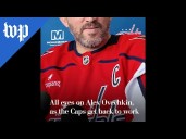All eyes on Alex Ovechkin as the Caps get back to work