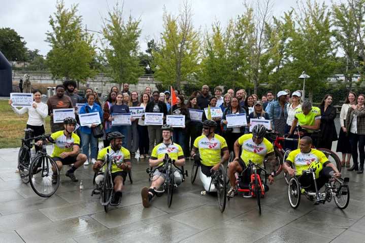 Wounded veterans remember 9/11 as cycling team finishes 350