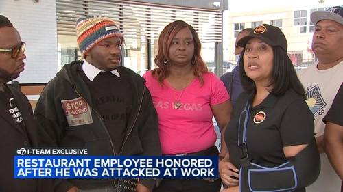 Chicago teen Aaron Burns speaks out after being attacked while working at Chatham Fatburger restaurant: ABC7 I