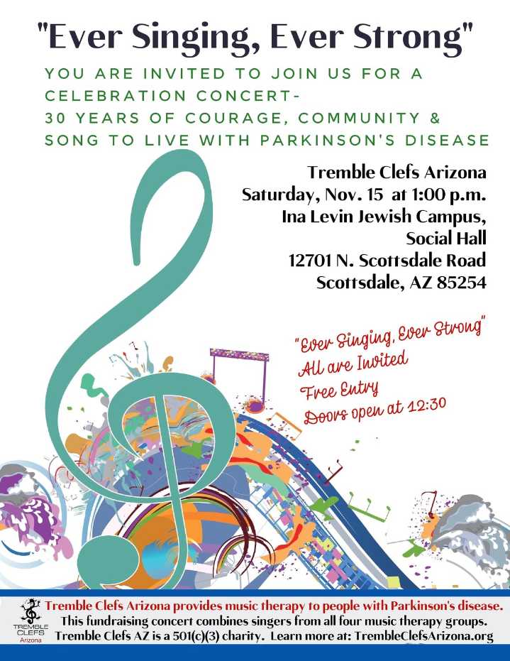 Choir benefiting Parkinson’s patients to hold anniversary concert