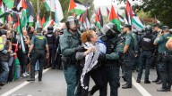 La Audiencia Nacional abre diligencias por las protestas propalestinas en La Vuelta ante un posible delito de odio