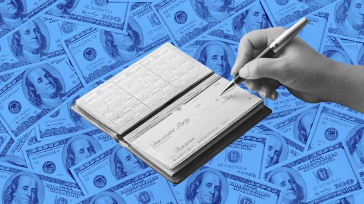 Democratic donors, frustrated, say they are also motivated to fight Trump
