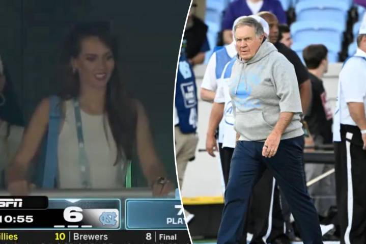 Jordon Hudson joins Bill Belichick for UNC football debut