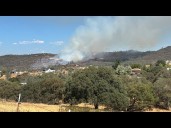 Valley Fire in El Dorado County