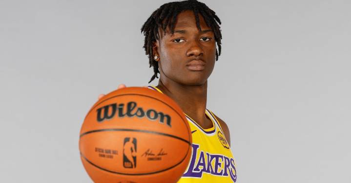 Adou Thiero has swelling in knee, not cleared for start of Lakers training camp