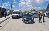Patrulla provoca choque múltiple en la Libertad