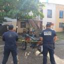 POLICÍA MUNICIPAL RECUPERA MOTOCICLETA ROBADA Y ASEGURA A UNA PERSONA
