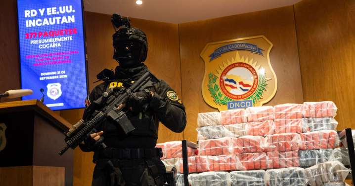 Dominican Republic says it seized cocaine that was on speedboat destroyed by U.S. Navy