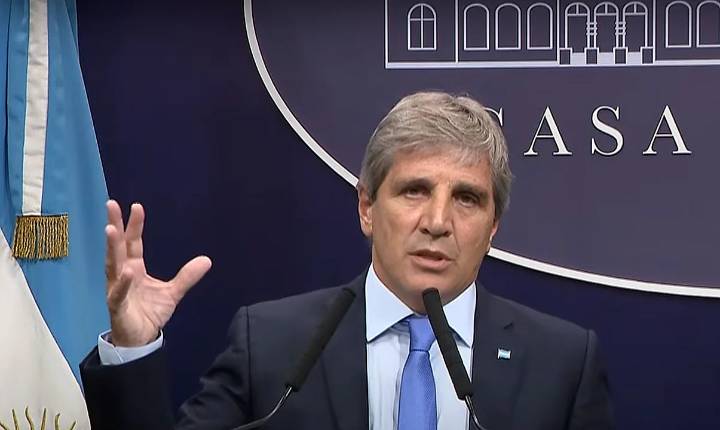 La reacción de Luis Caputo a la derrota: «Nada va a cambiar en lo...