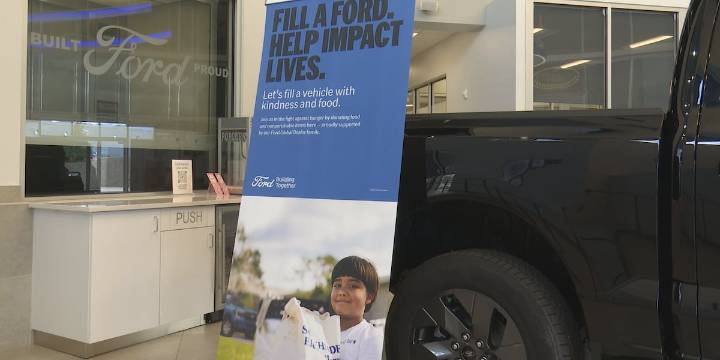 Colorado Springs Ford dealerships collecting food donations
