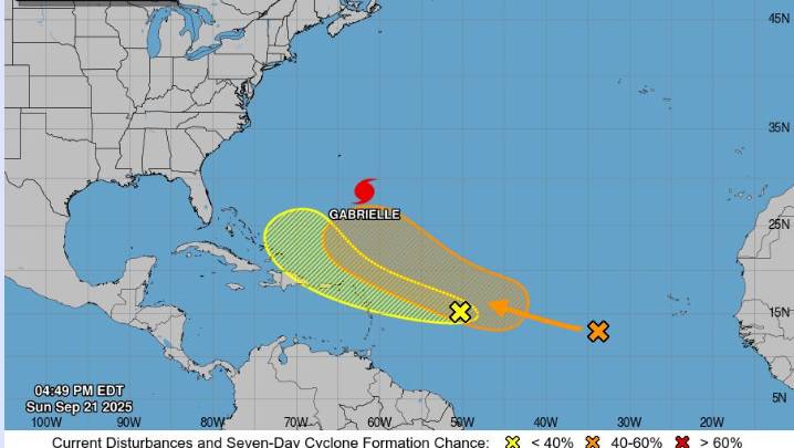 Hurricane Gabrielle likely to become major hurricane. NC…