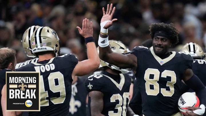 Morning Break: Saints make Week 1 preparations