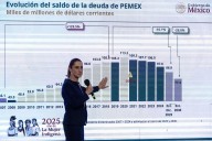Sheinbaum: paquete presupuestal busca rescatar Pemex de “maldita deuda corrupta” de Calderón y Peña