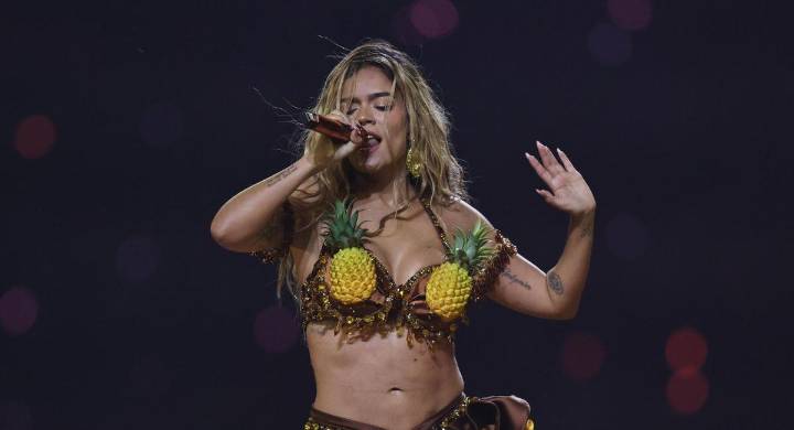 Digno de Super Bowl: Karol G impactó a todos con su show de medio tiempo en la visita de la NFL a Brasil
