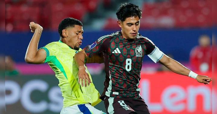 Brasil empató 2-2 con México por la primera fecha del Grupo C del Mundial Sub 20