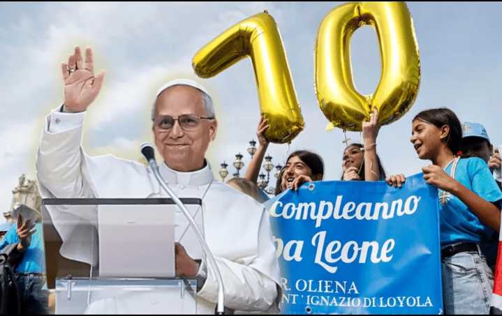 León XIV cumple 70 años con celebraciones en el Vaticano