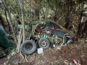 Inside camp where dad hid kids for years before being shot dead by New Zealand police