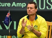 Tennis-Hewitt handed suspension for pushing anti-doping official at Davis Cup